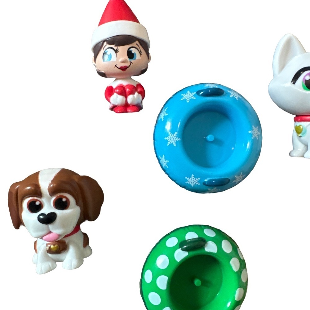 Elf on the Shelf Elf Pets Minis Lot Reindeer Arctic Fox Dog Figures  - N - Picture 3 of 3